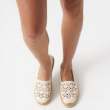 Womens_Espadrilles_The Original_Crochet_La Concha Ivory - Women's Espadrilles - La Concha Ivory - Soludos -