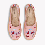 The Original Espadrille - Embroidery / France - Rosa Pink - Women's - Women's Espadrilles - Rosa Pink / France - Soludos - 