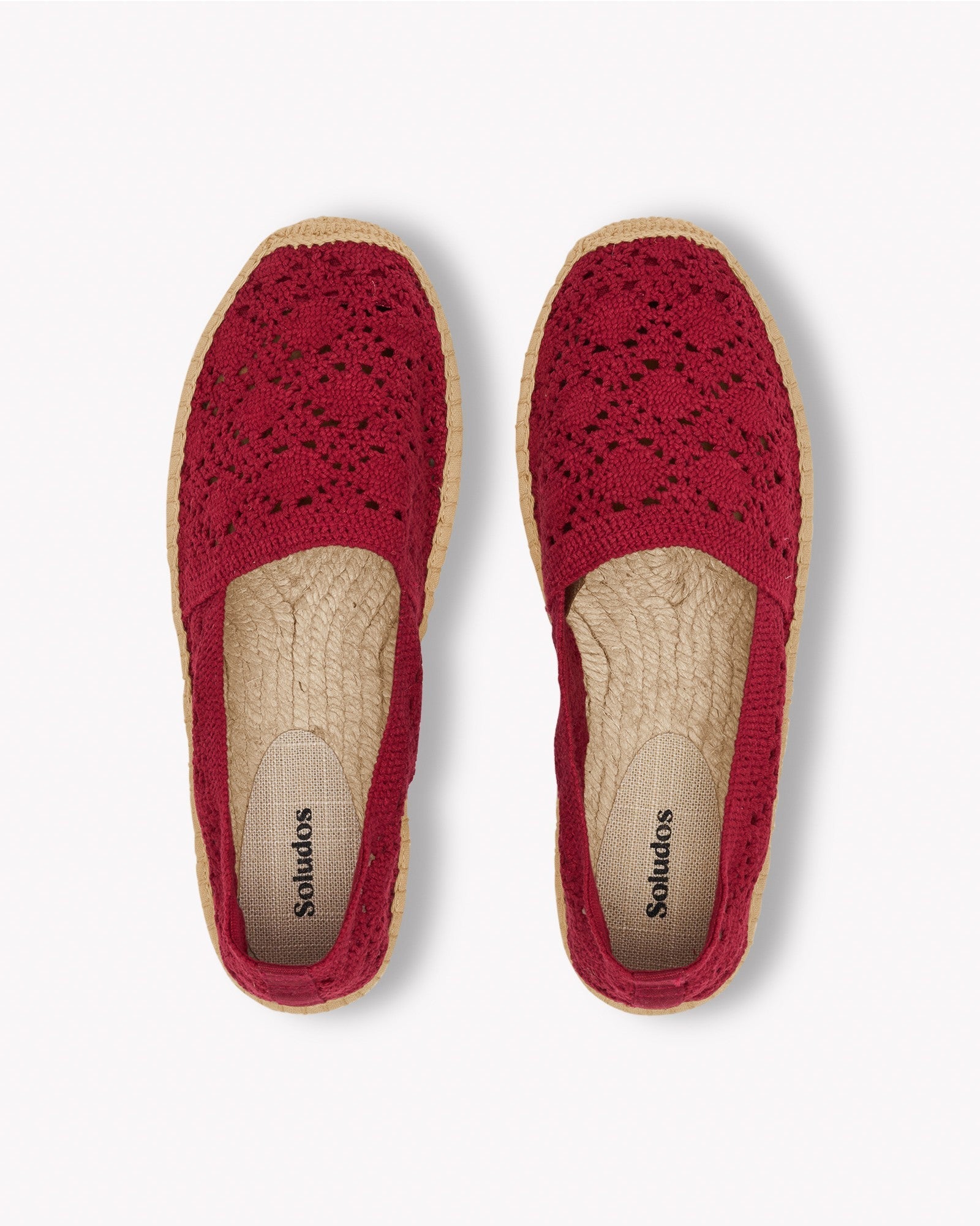 Womens_Espadrilles_The Original_Crochets_Reef Red - Women's Espadrilles - Reef Red - Soludos -