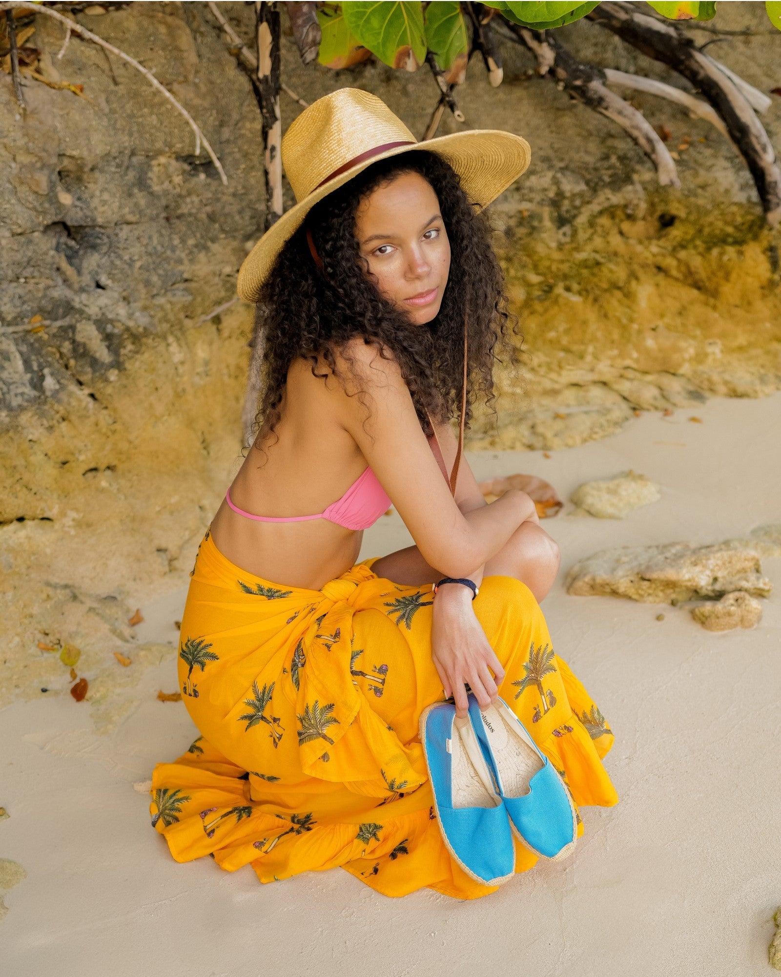 Womens_Espadrilles_The Dali Original_Canvas Colors_Cyan Blue - Women's Espadrilles - Cyan Blue - Soludos -