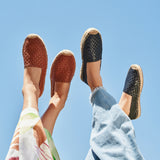 Womens_Espadrilles_The Original_Woven Leathers_Noche Black - Women's Espadrilles - Noche Black - Soludos -