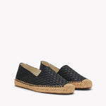 Womens_Espadrilles_The Original_Woven Leathers_Noche Black - Women's Espadrilles - Noche Black - Soludos -