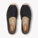 Womens_Espadrilles_The Original_Woven Leathers_Noche Black - Women's Espadrilles - Noche Black - Soludos -