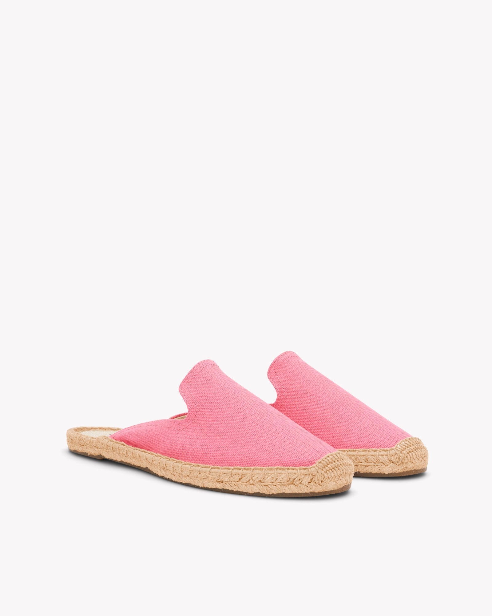Womens_Espadrilles_The Dali Mule_Canvas Colors_Bubblegum Pink - Women's Espadrilles - Bubblegum Pink - Soludos -