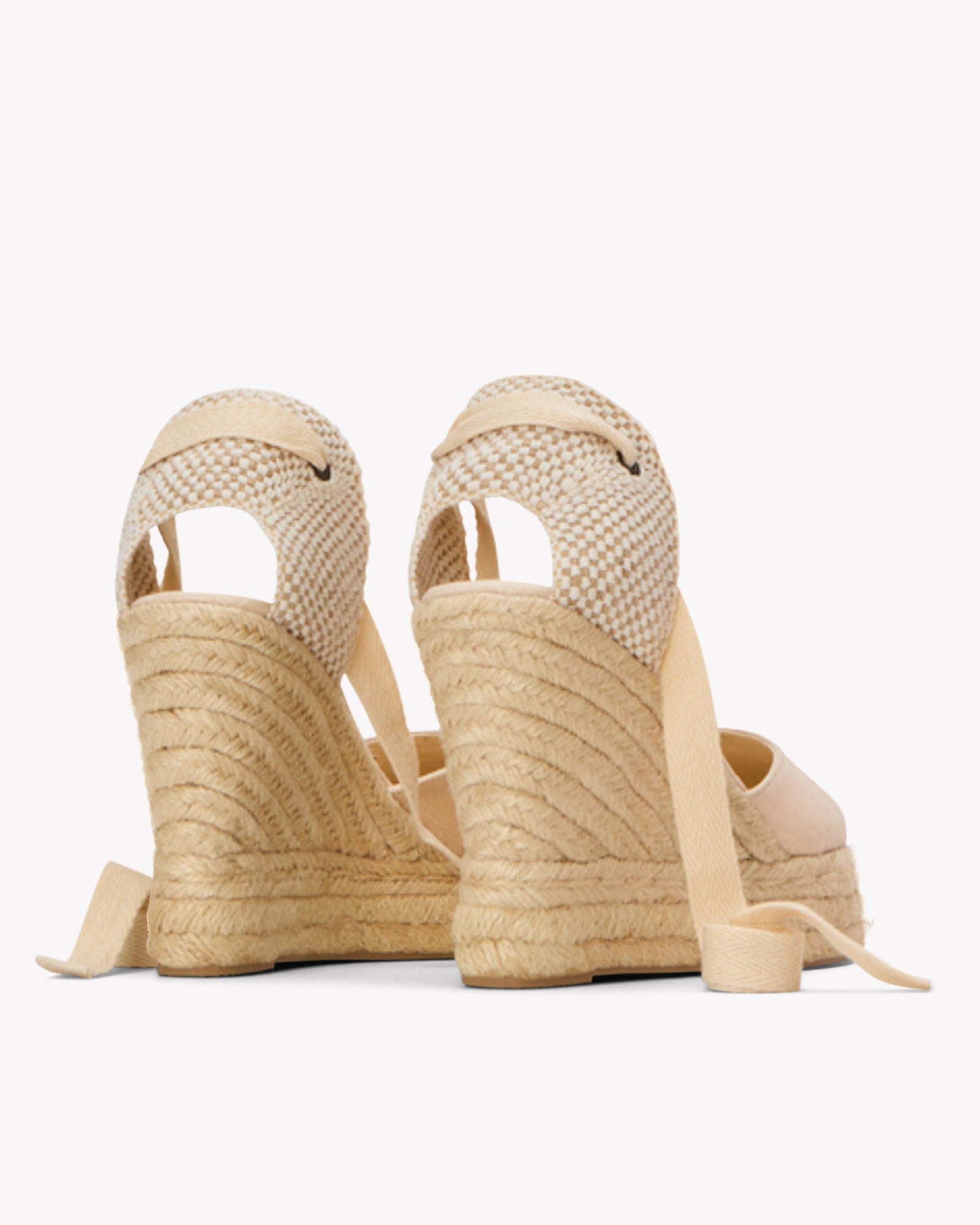 The Platform Wedge - Classic - La Concha Ivory - Women's - Women's Wedge Espadrilles - La Concha Ivory - Soludos -