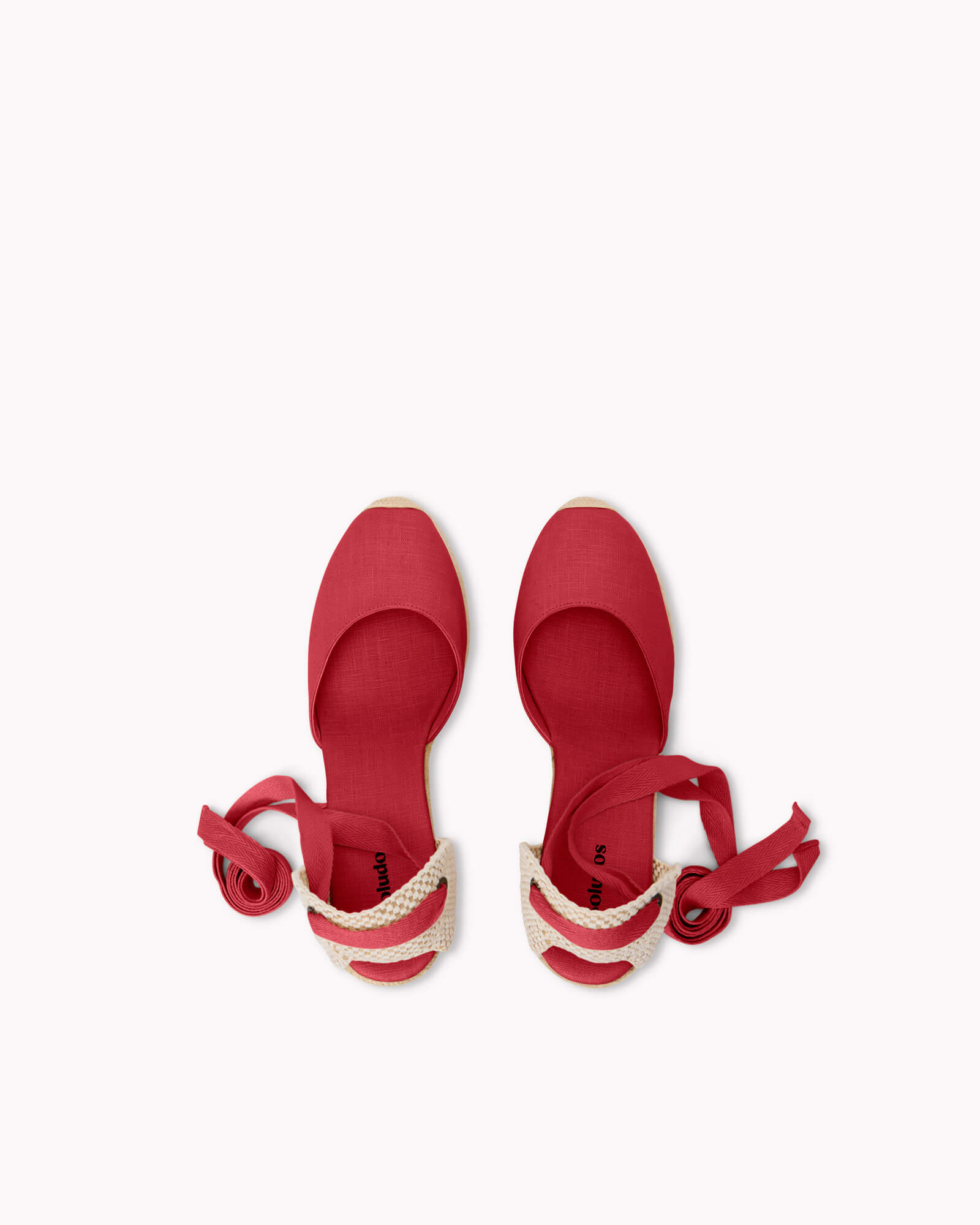 The Platform Wedge - Classic - Reef Red