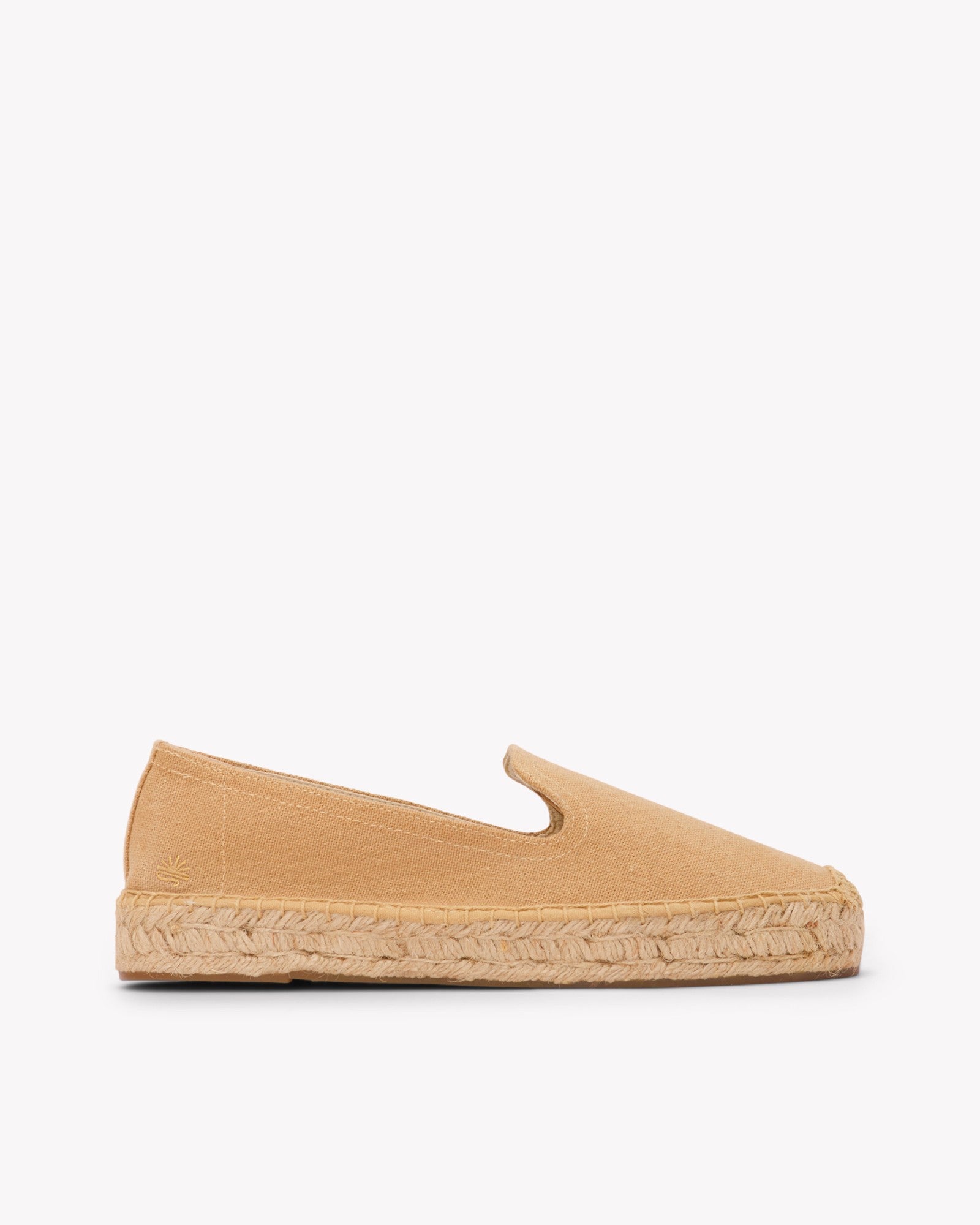 Platform Smoking Espadrille Woven Safari