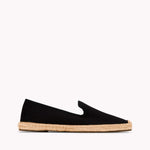 The Smoking Slipper - Tonal Piping - Tonal Black - Women's - Women's Espadrilles - Tonal Black - Soludos -