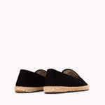 The Smoking Slipper - Tonal Piping - Tonal Black - Women's - Women's Espadrilles - Tonal Black - Soludos -