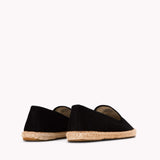 The Smoking Slipper - Tonal Piping - Tonal Black - Women's - Women's Espadrilles - Tonal Black - Soludos -
