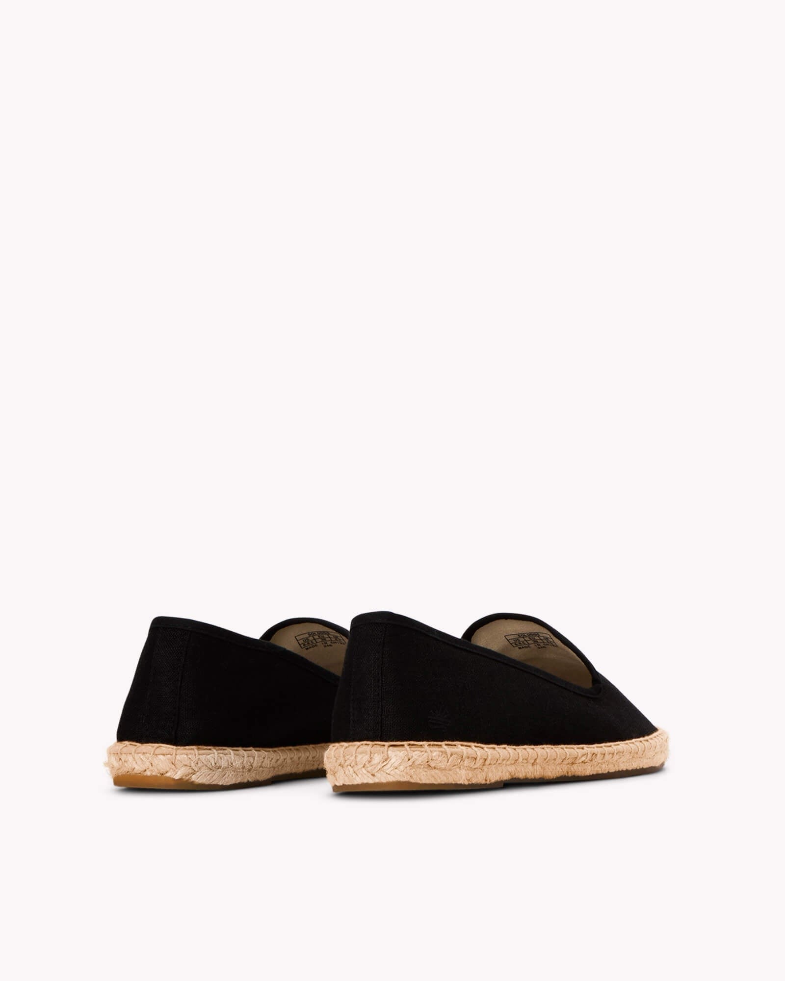 The Smoking Slipper - Tonal Piping - Tonal Black - Women's - Women's Espadrilles - Tonal Black - Soludos -