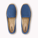 The Smoking Slipper - Tonal Piping - Tonal Blue - Women's - Women's Espadrilles - Tonal Blue - Soludos -
