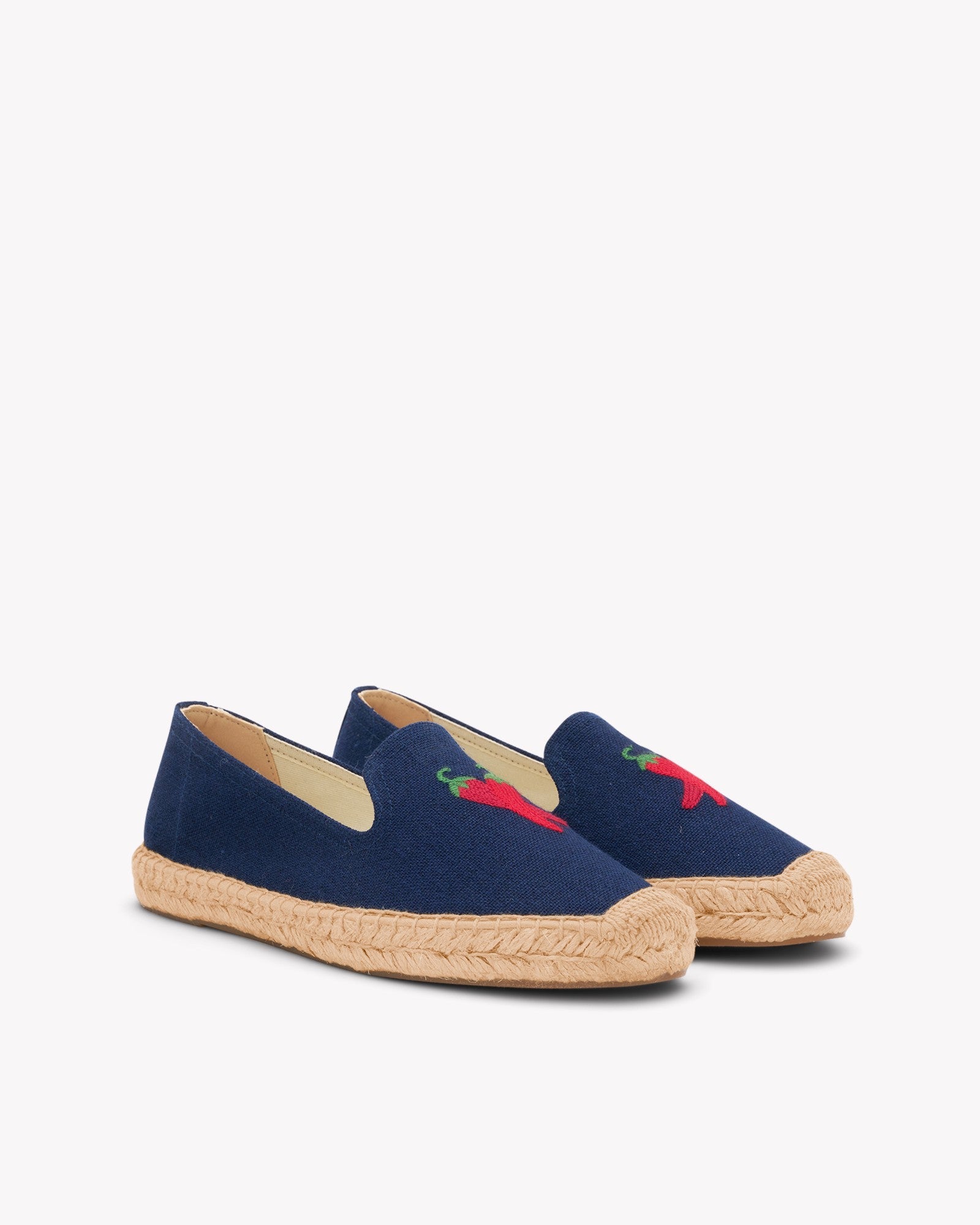 Womens_Espadrilles_The Smoking_Embroidery_Armada Blue - Chilli - Women's Espadrilles - Armada Blue - Chilli - Soludos -
