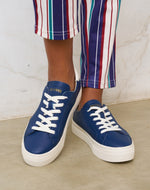 The Ibiza Platform - Classic - Marine Blue - Women's - Women's Sneakers - Marine Blue - Soludos - 