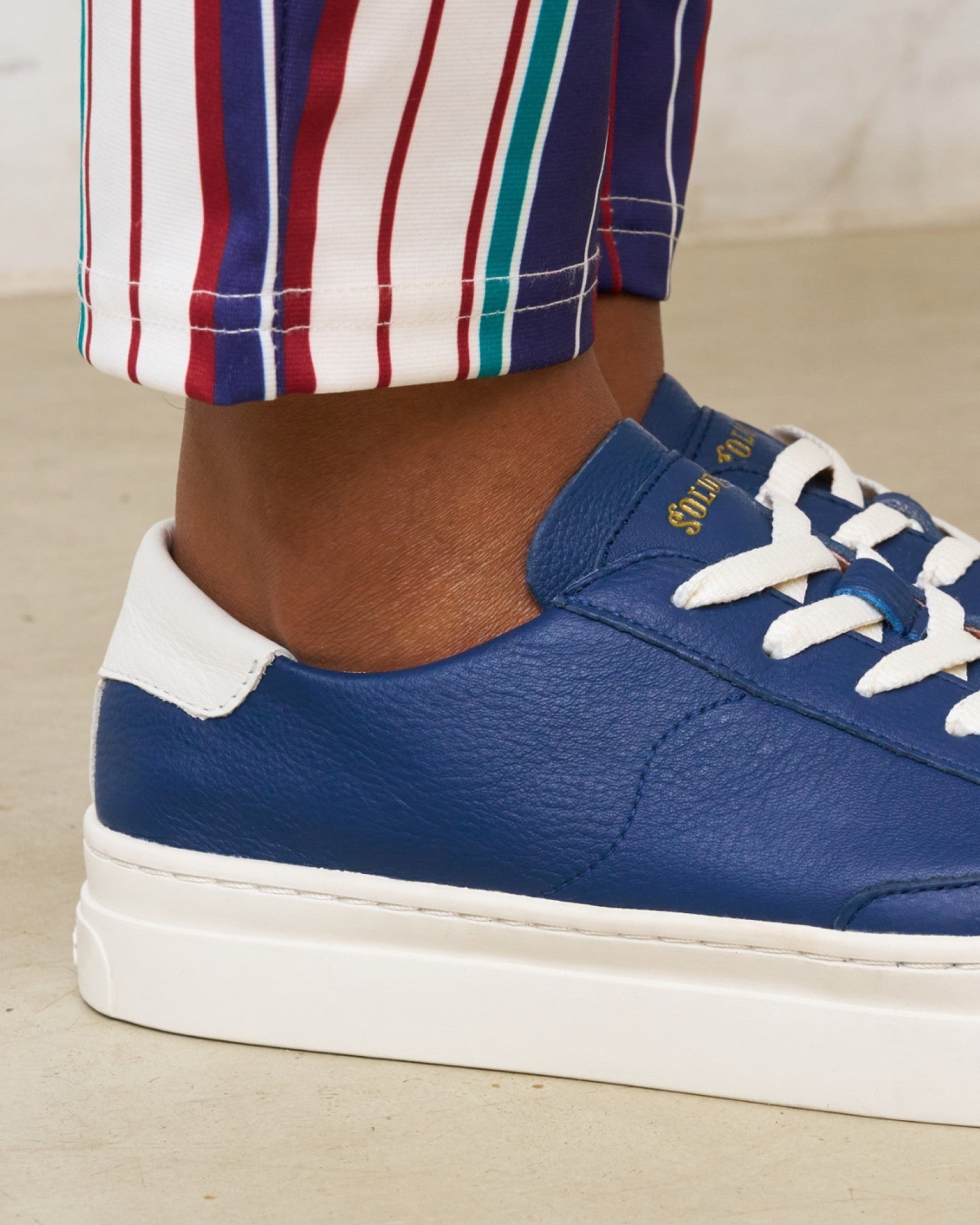 The Ibiza Platform - Classic - Marine Blue - Women's - Women's Sneakers - Marine Blue - Soludos - 