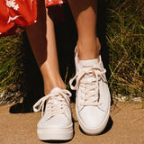 The Ibiza Platform - Classic - Oasis White - Women's - Women's Sneakers - Oasis White - Soludos -