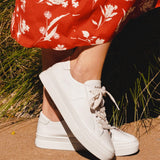 The Ibiza Platform - Classic - Oasis White - Women's - Women's Sneakers - Oasis White - Soludos -