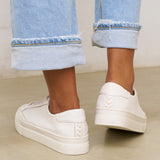 The Ibiza Platform - Classic - Oasis White - Women's - Women's Sneakers - Oasis White - Soludos -