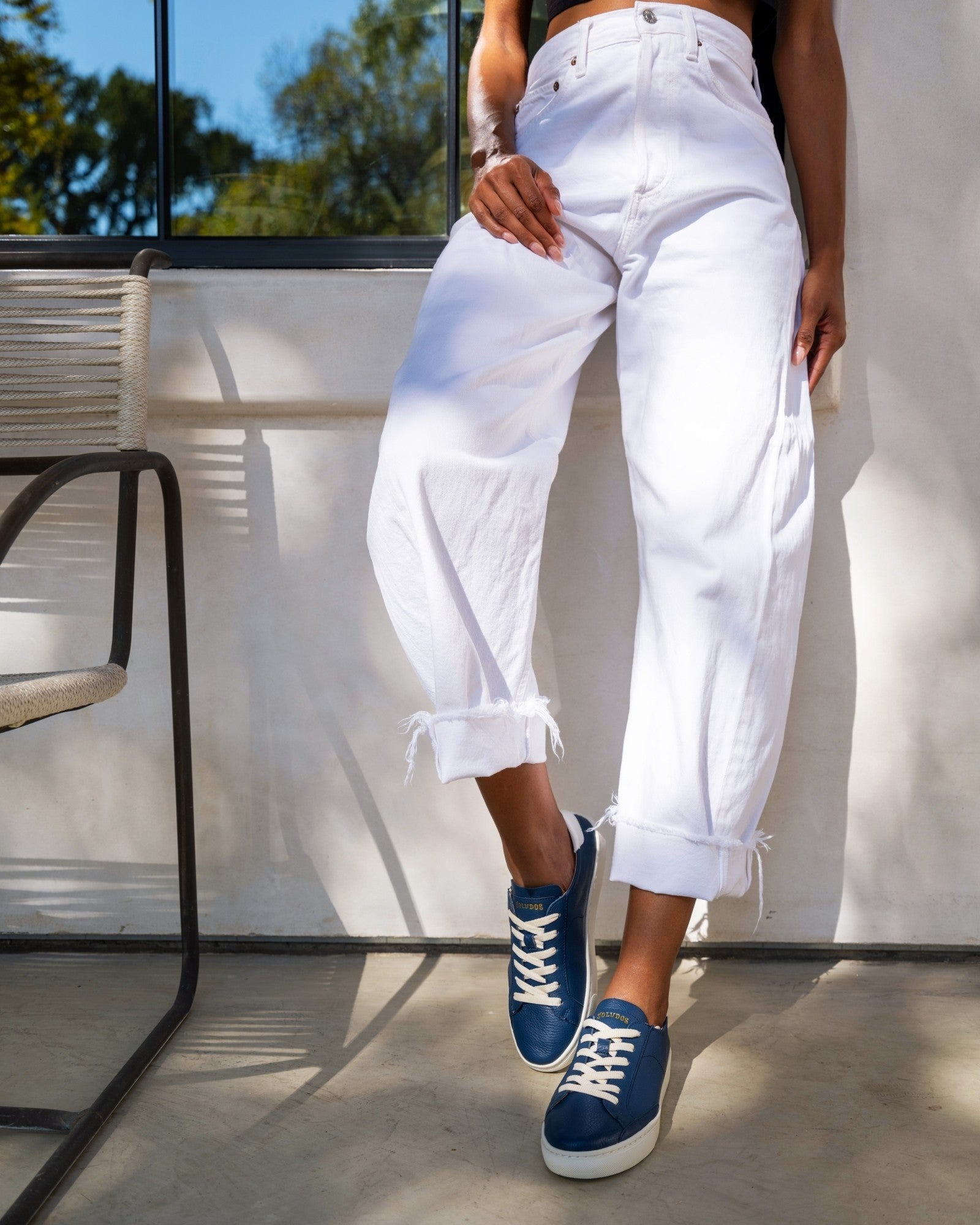 The Original Ibiza - Classic - Marine Blue - Women's - Women's Sneakers - Marine Blue - Soludos -