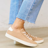 The Original Ibiza - Suede - Champagne Pink - Women's - Women's Sneakers - Champagne Pink - Soludos -