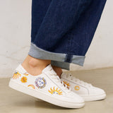 The Original Ibiza - Embroidery / Shine On - White - Women's - Women's Sneakers - White / Shine On - Soludos -