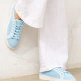 The Original Ibiza - Mesh - Azure Blue - Women's - Women's Sneakers - Azure Blue - Soludos -