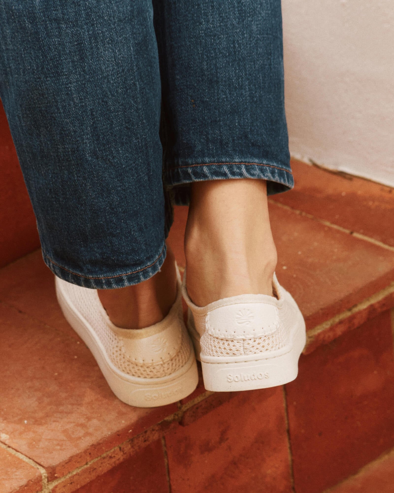 The Original Ibiza - Mesh - Sea Salt White - Women's - Women's Sneakers - Sea Salt White - Soludos -