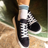 The Original Ibiza - Canvas - Noche Black - Women's - Women's Sneakers - Noche Black - Soludos -
