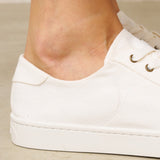 The Original Ibiza - Canvas - La Concha Ivory - Women's - Women's Sneakers - La Concha Ivory - Soludos -