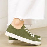 The Original Ibiza - Canvas - Oliva Green - Women's - Women's Sneakers - Oliva Green - ET2C -