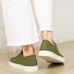The Original Ibiza - Canvas - Oliva Green - Women's - Women's Sneakers - Oliva Green - ET2C -