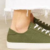 The Original Ibiza - Canvas - Oliva Green - Women's - Women's Sneakers - Oliva Green - ET2C -