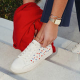 The Original Ibiza - Embroidery / Hearts - White - Women's - Women's Sneakers - Oasis White / Hearts - Soludos -