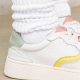 The Roma - Classic - White / Pastels - Women's - Women's Sneakers - White / Pastels - Soludos -