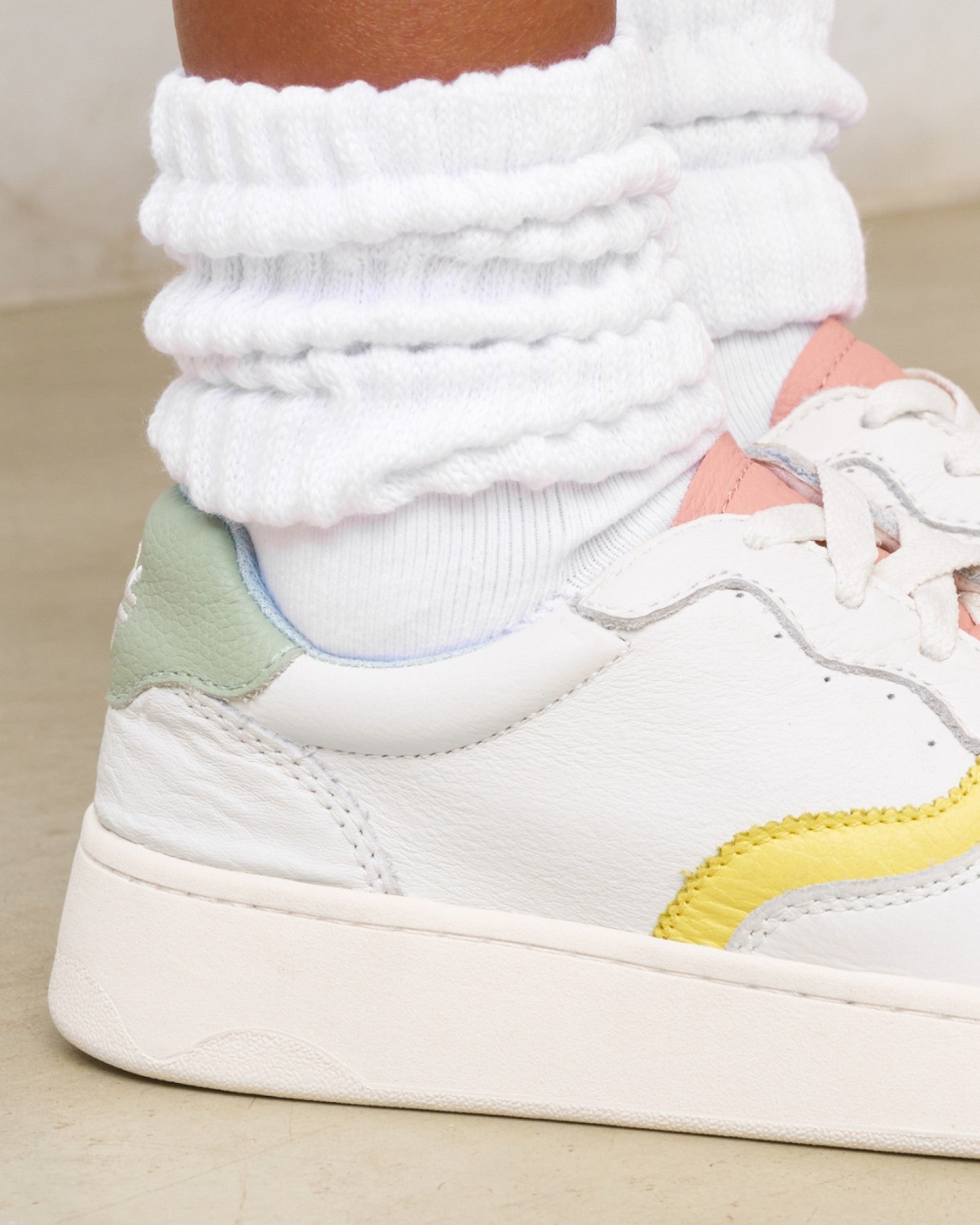 The Roma - Classic - White / Pastels - Women's - Women's Sneakers - White / Pastels - Soludos -