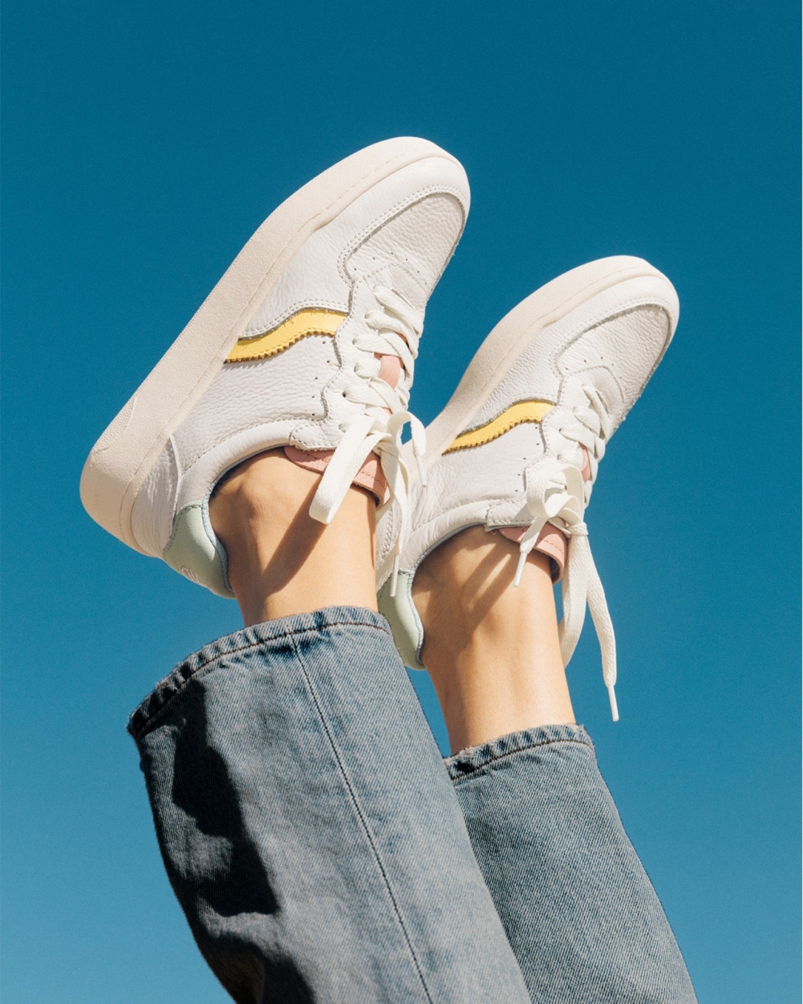 The Roma - Classic - White / Pastels - Women's - Women's Sneakers - White / Pastels - Soludos -