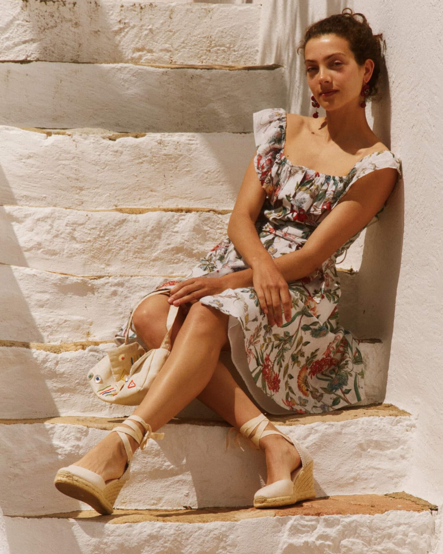 Dress with espadrilles online