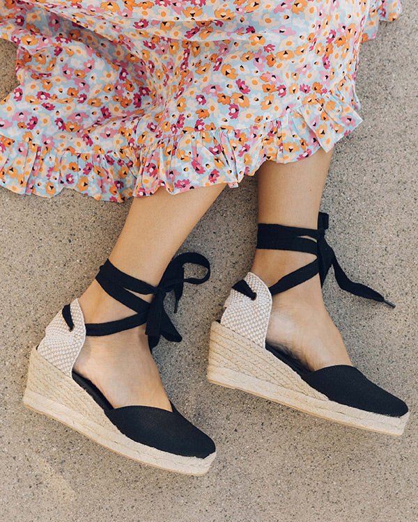 Soludos Classic Tall Wedge Espadrilles