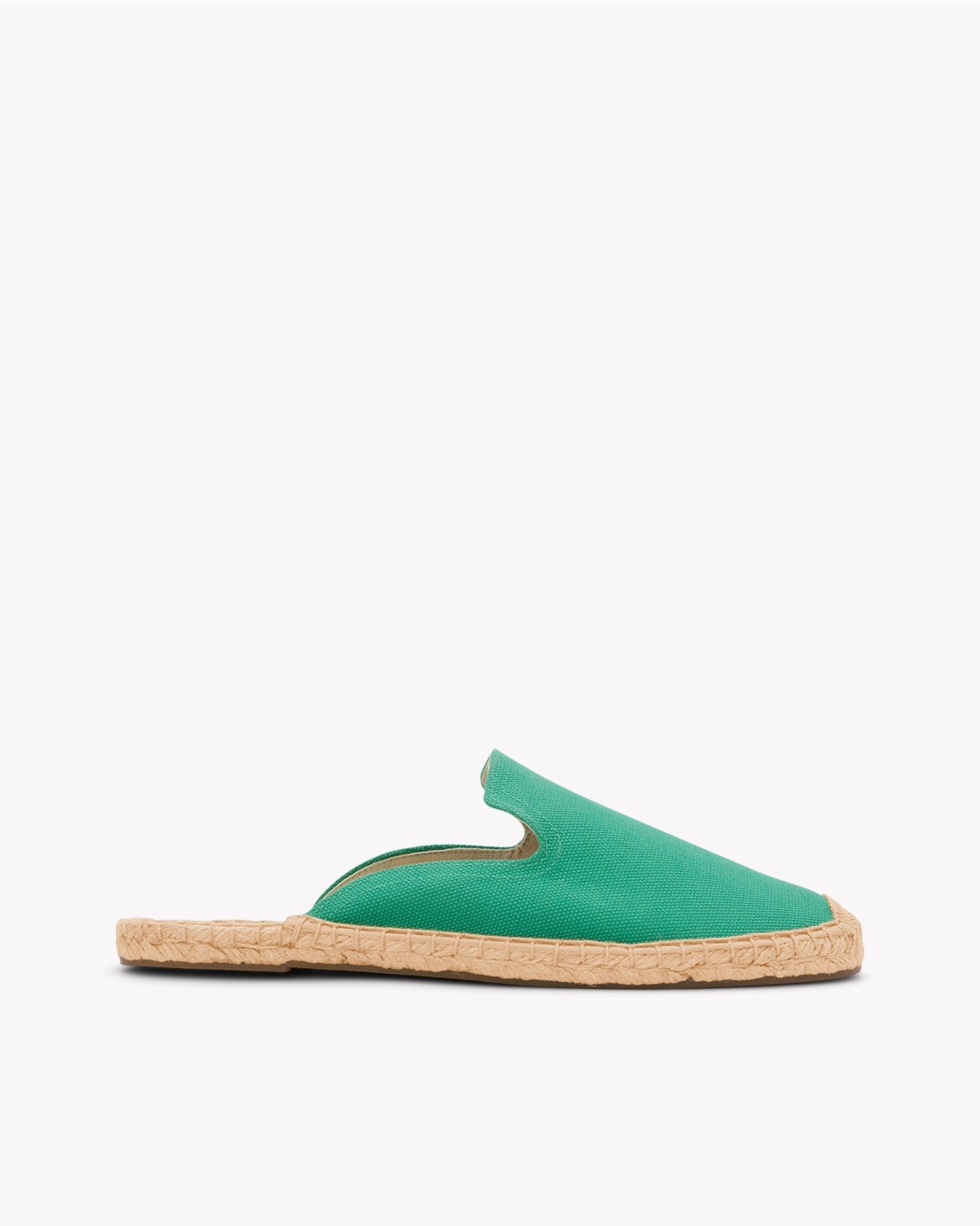 Womens_Espadrilles_The Dali Mule_Canvas Colors_Fiji Green - Women's Espadrilles - Fiji Green - Soludos - 