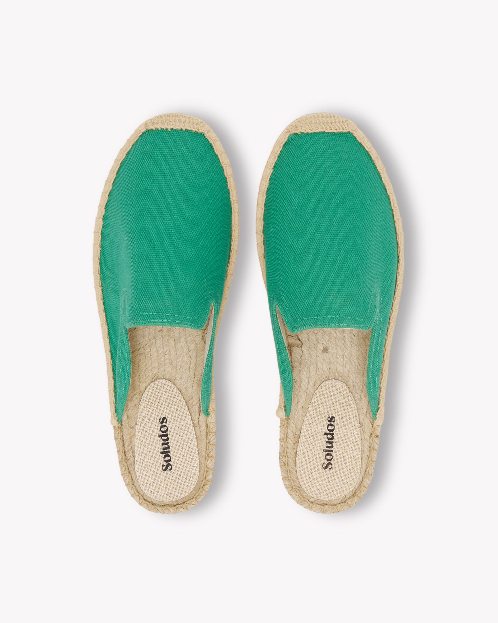 Womens_Espadrilles_The Dali Mule_Canvas Colors_Fiji Green - Women's Espadrilles - Fiji Green - Soludos - 