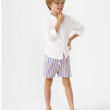 The Smoking Slipper - Contrast Piping - Mint / Green - Kids' - Kids' Espadrilles - Mint / Green - Soludos - 