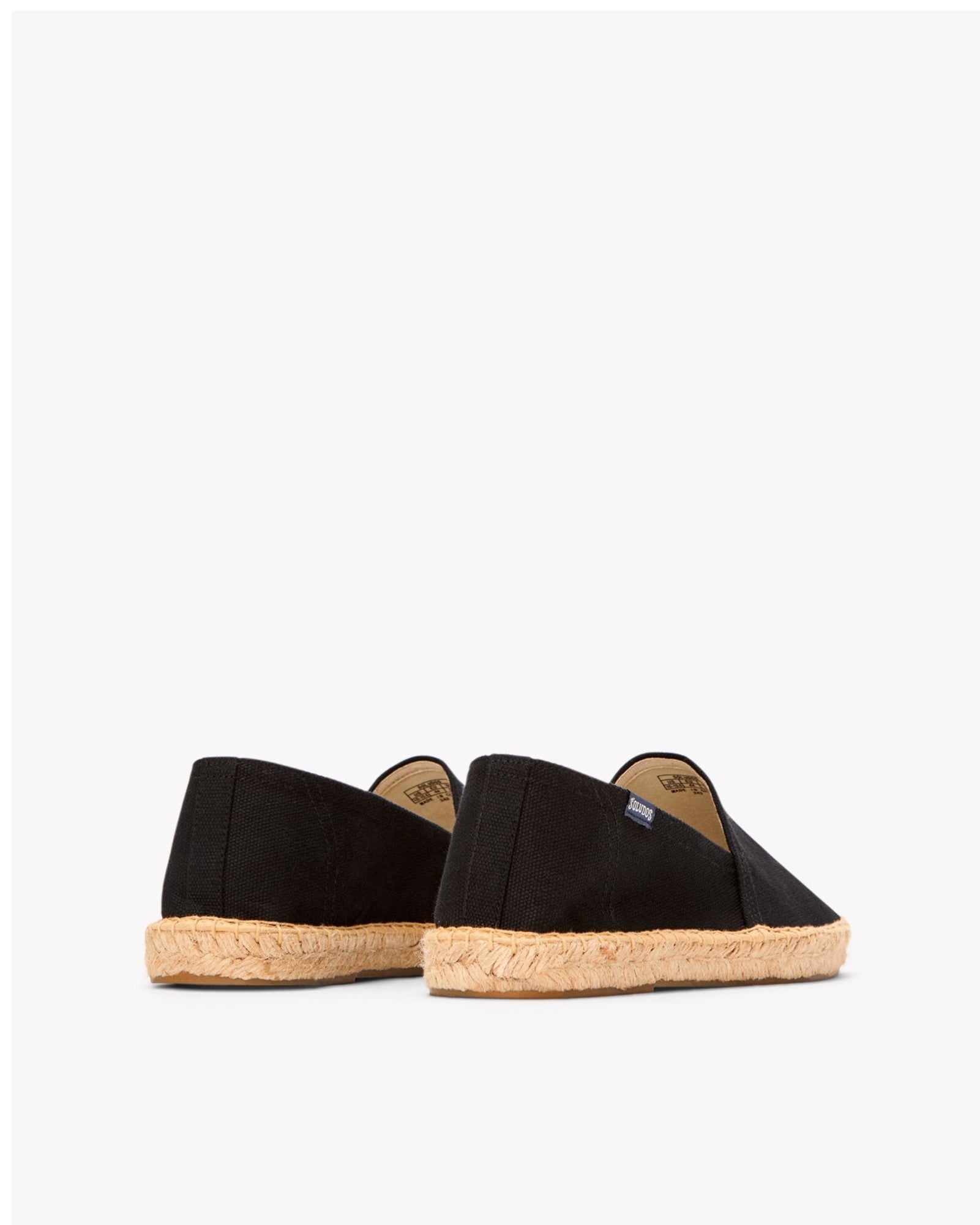 The Original Espadrille - Dali Colors - Core - Noche Black - Men's - Men's Espadrilles - Noche Black - Soludos - 