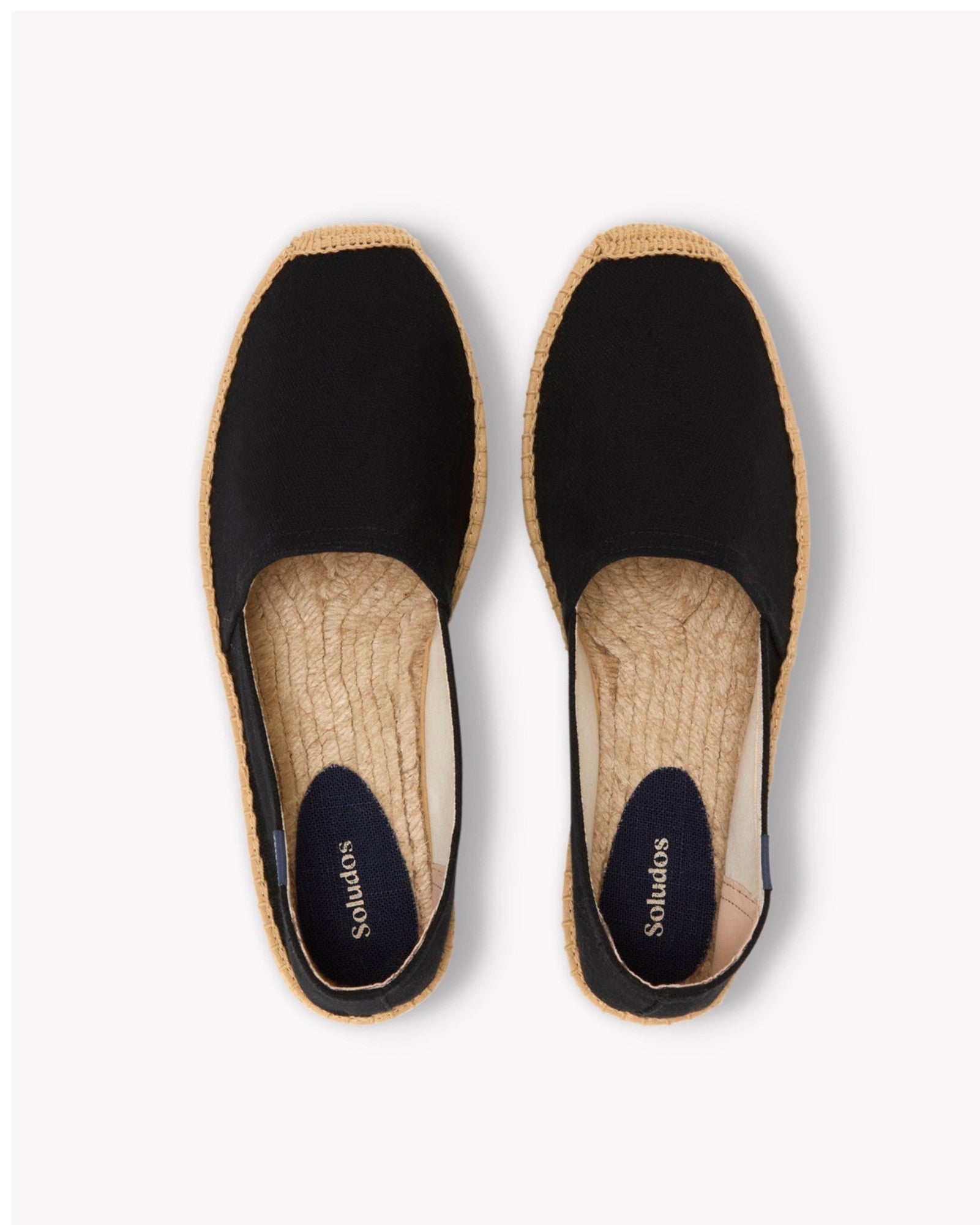 The Original Espadrille - Dali Colors - Core - Noche Black - Men's - Men's Espadrilles - Noche Black - Soludos - 