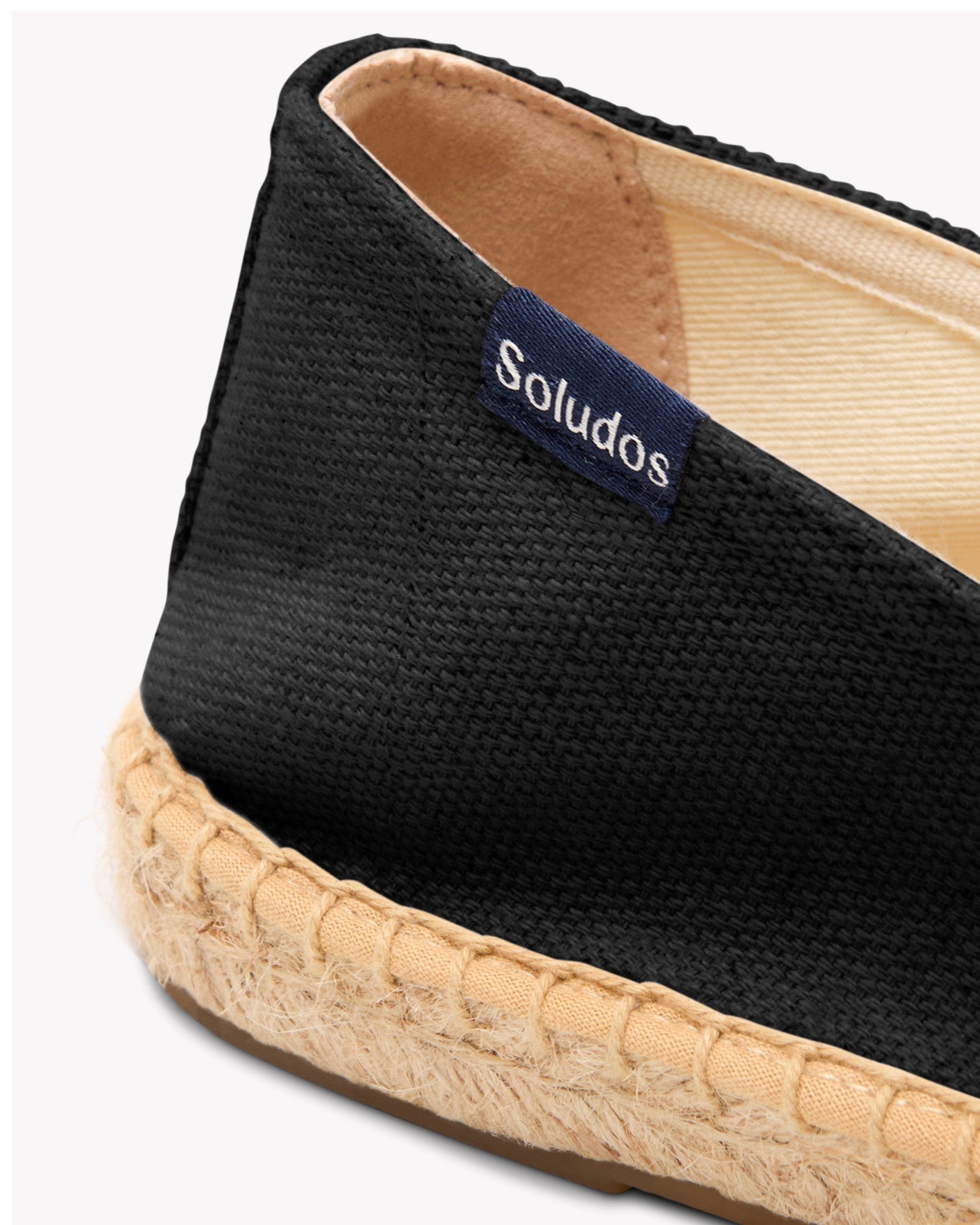 The Original Espadrille - Dali Colors - Core - Noche Black - Men's - Men's Espadrilles - Noche Black - Soludos - 
