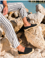 Mens_Espadrilles_The Dali Original_Canvas Colors_Noche Black - Men's Espadrilles - Noche Black - Soludos - 
