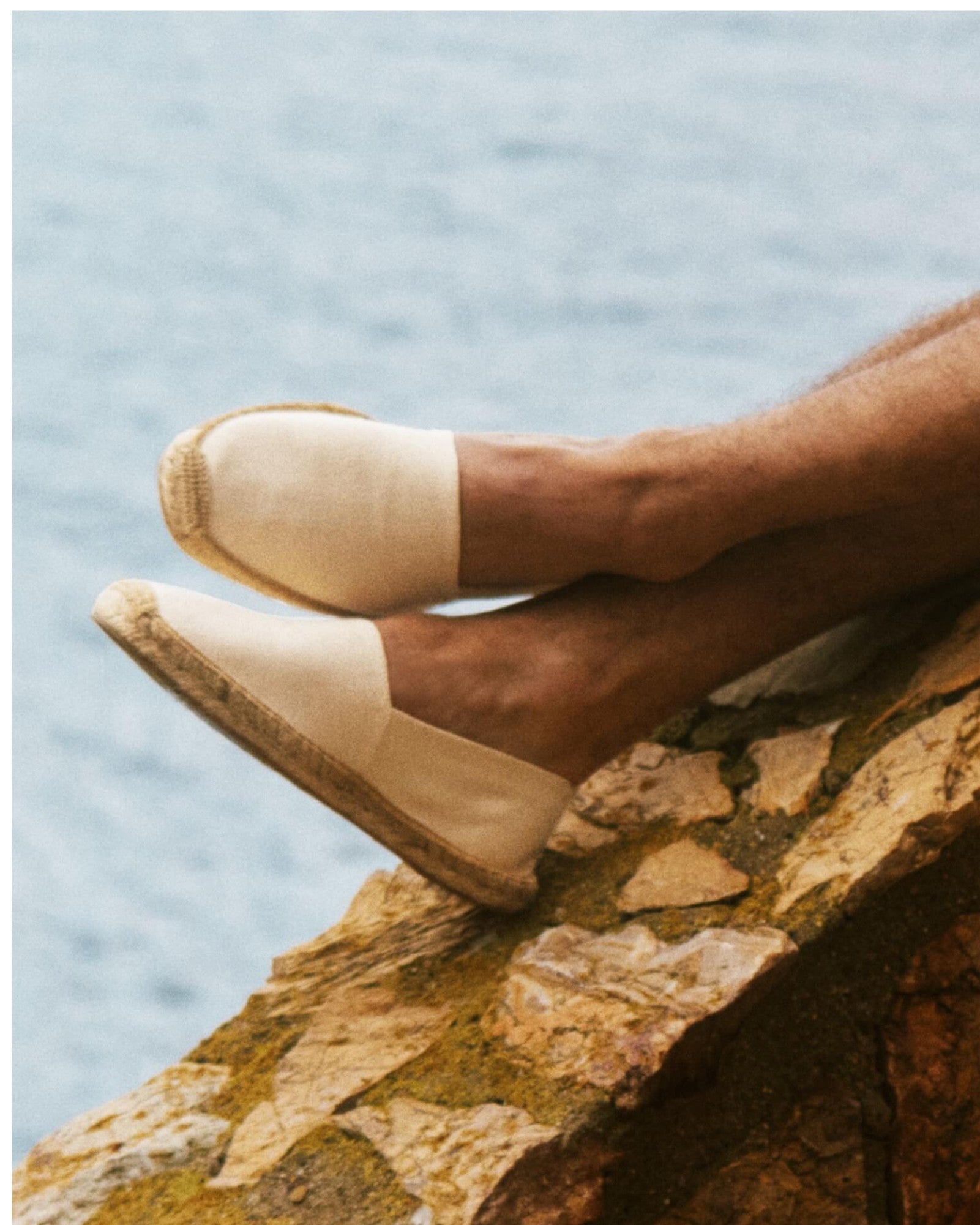 The Original Espadrille - Dali Colors - Core - Natural Undyed - Men's - Men's Espadrilles - Natural Undyed - Soludos - 