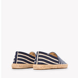 The Original Espadrille - Classic Stripes - Dark Navy / Ivory - Men's - Men's Espadrilles - Dark Navy / Ivory - Soludos - 