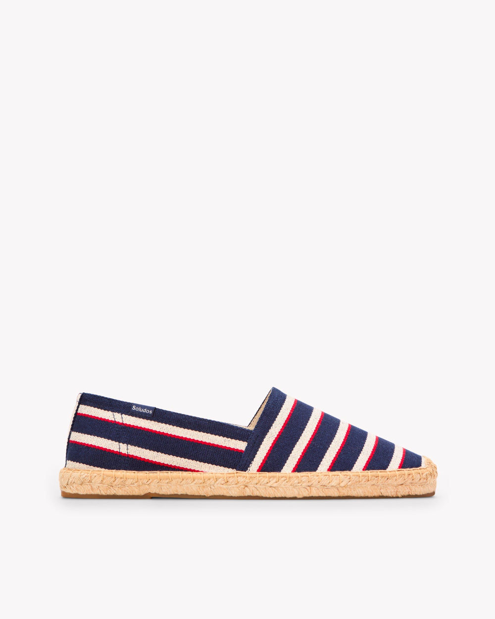 The Original Espadrille - Classic Stripes - Navy / Ivory / Red - Men's