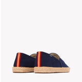 The Original Espadrille - Embroidery / Spain - Armada Blue - Men's - Men's Espadrilles - Oasis White / Spain - Soludos - 
