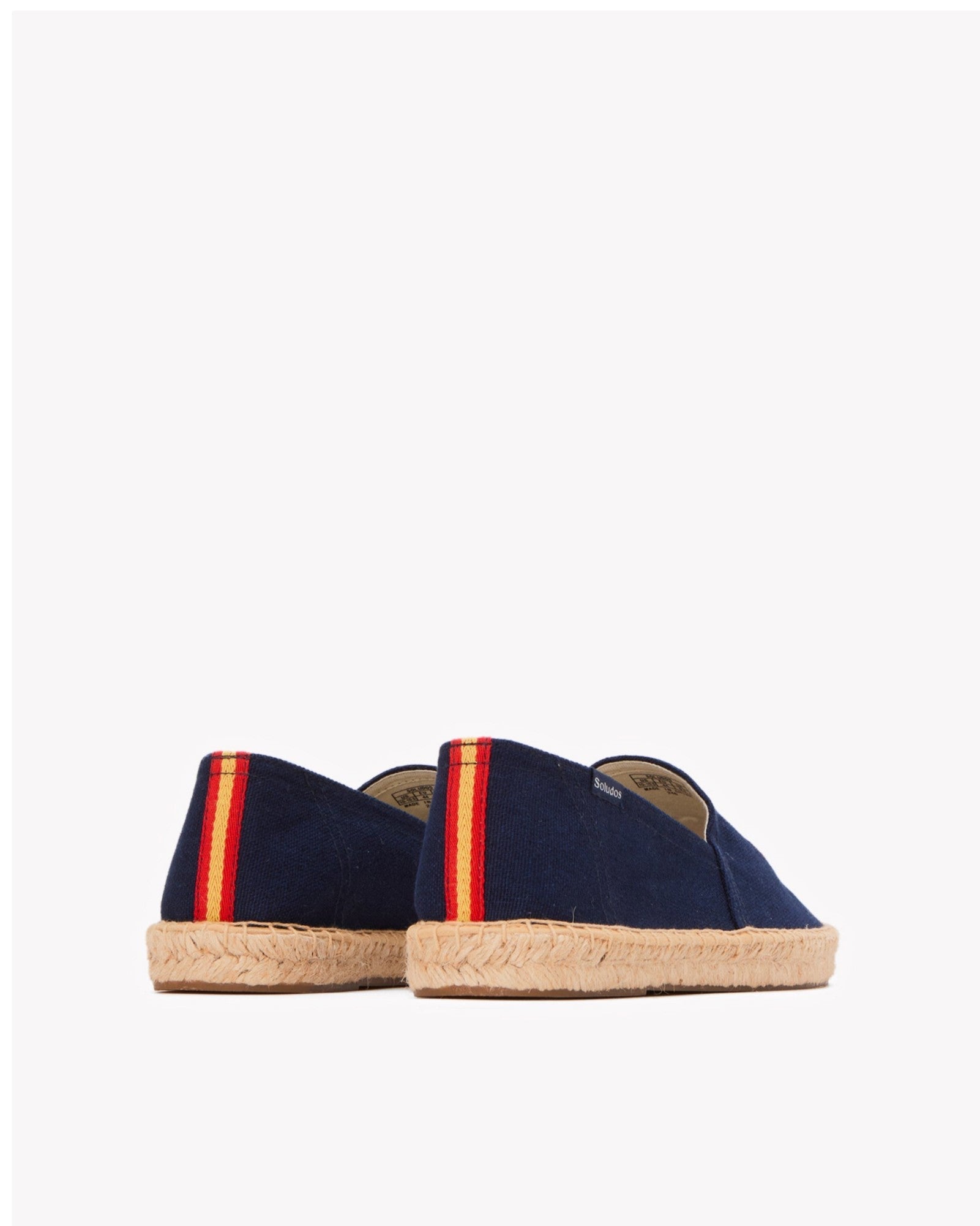 The Original Espadrille - Embroidery / Spain - Armada Blue - Men's - Men's Espadrilles - Oasis White / Spain - Soludos - 